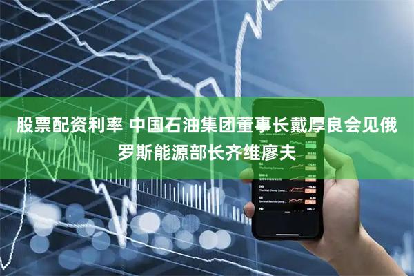 股票配资利率 中国石油集团董事长戴厚良会见俄罗斯能源部长齐维廖夫